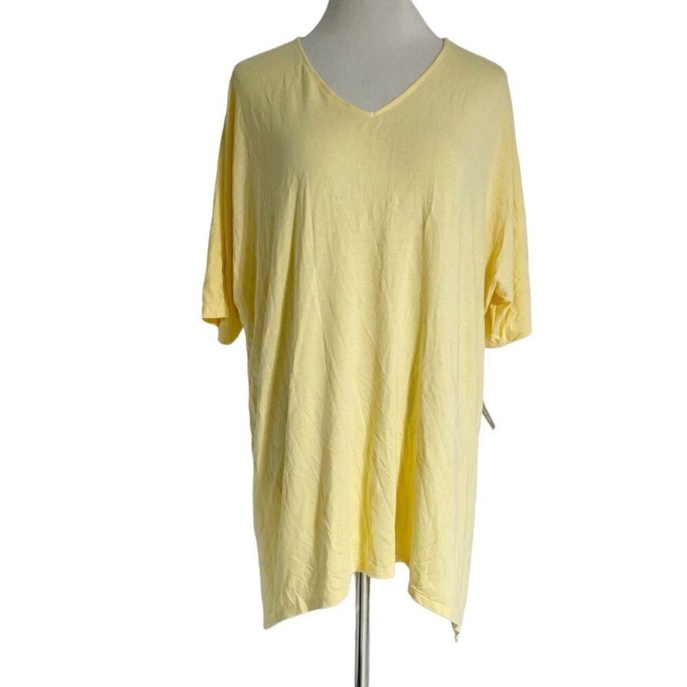 NEW Chico's XL 3  Top Blouse 3/4 Sleeve Tunic